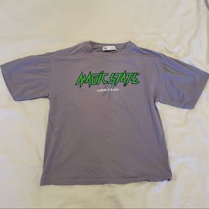 Purple Graphic Shirt